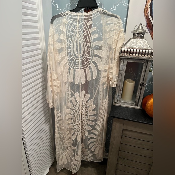 🔥 Shermie Loose Swimsuit Kimonos for Women Loose Casual Kimono Cover Up - Picture 4 of 4